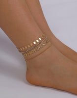 Thin Anklet Set